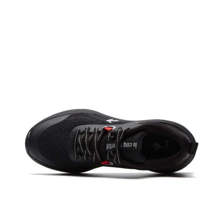 Le Coq Sportif LCS EASY RUN Shock Absorbers With Slip Resistant Features Low Top Training Shoes Unisex Black-2