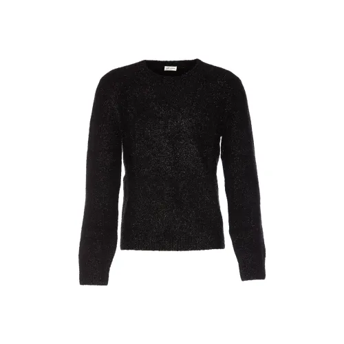 SAINT LAURENT Cashmere Sweaters Men Black