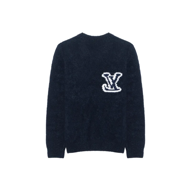 LOUIS VUITTON Lv Intarsia Crewneck-0