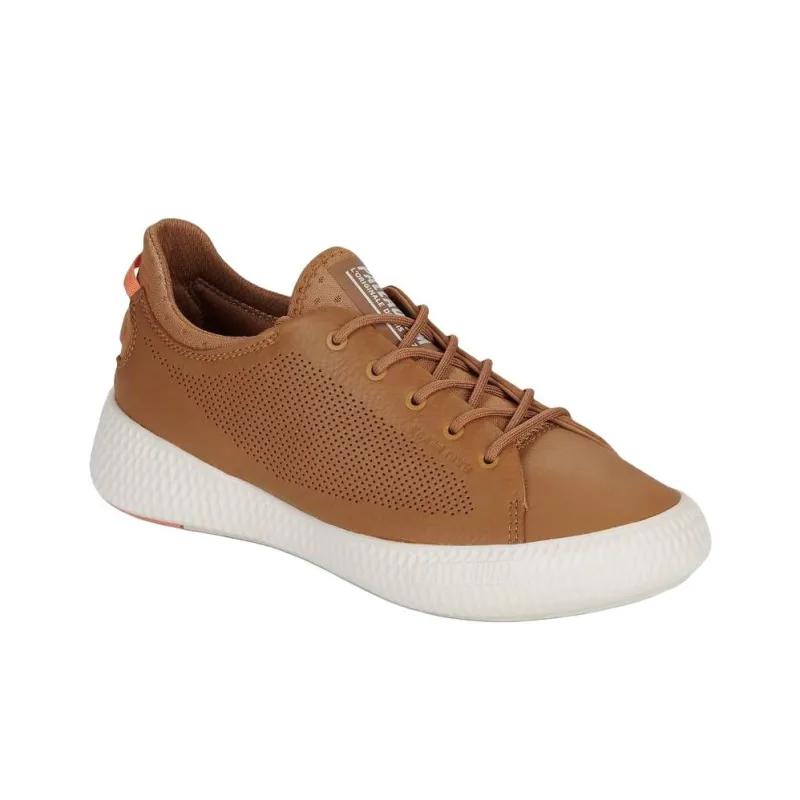 Palladium Pallanova Anti Slip Wear Resistant Low Top Casual Shoes Women's Brown-2