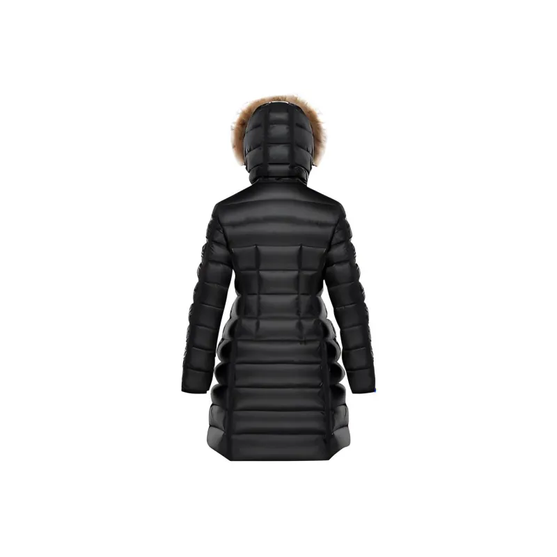 Moncler Parka Coats Women's Black-1