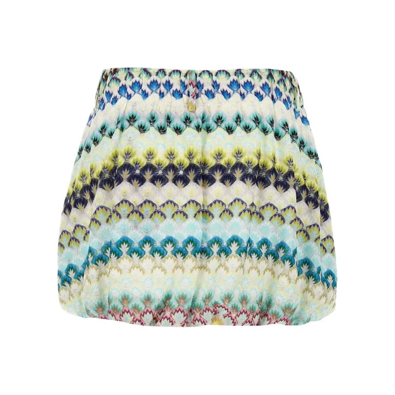 MISSONI Patterned Lace Mini Skirt-1