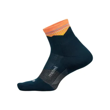 FEETURES Mid Calf Socks Unisex 1 Pack Marine Blue