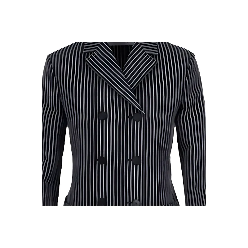 DIOR Striped Double Breasted Jacket-2