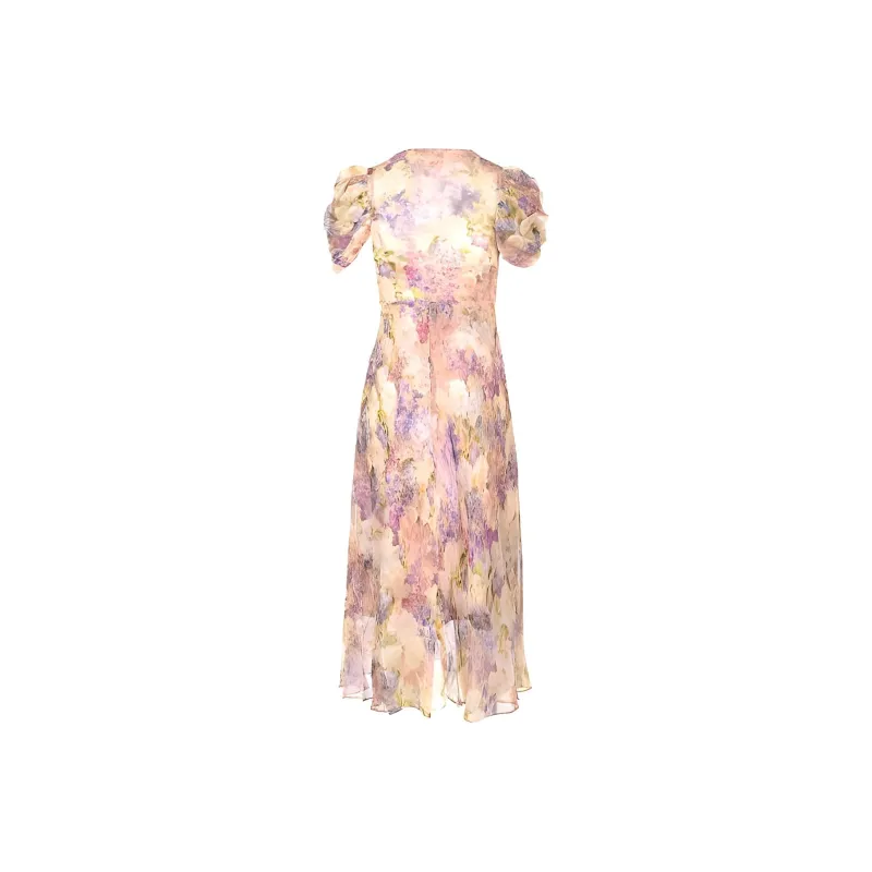Zimmermann Short-Sleeved Dresses Women's Pink-1