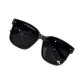 Matte Black Frame with Black Gray Lens