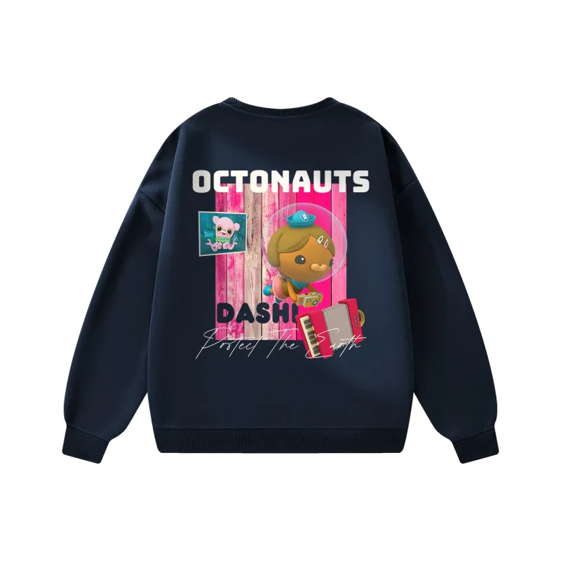 Small Columns Under The Sea Sweatshirt Unisex-2