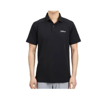 TITLEIST Polo Shirt Men's Black