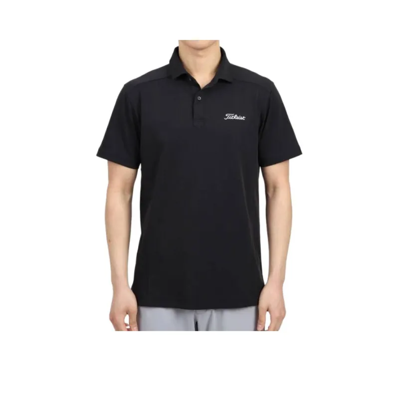 TITLEIST Polo Shirt Men's Black-0