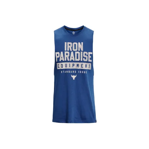 delta Armour Tank Tops Men's Illusion Blue