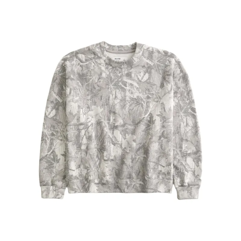 Hollister Sweatshirts Men Tan-0