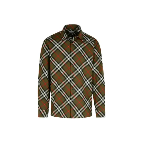 Burberry Checked Long Sleeved Shirt