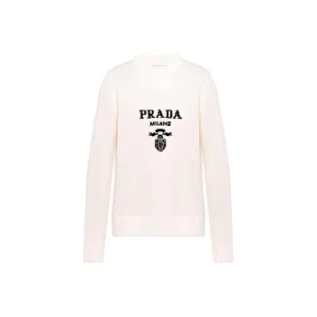 PRADA Cashmere Sweaters Men White
