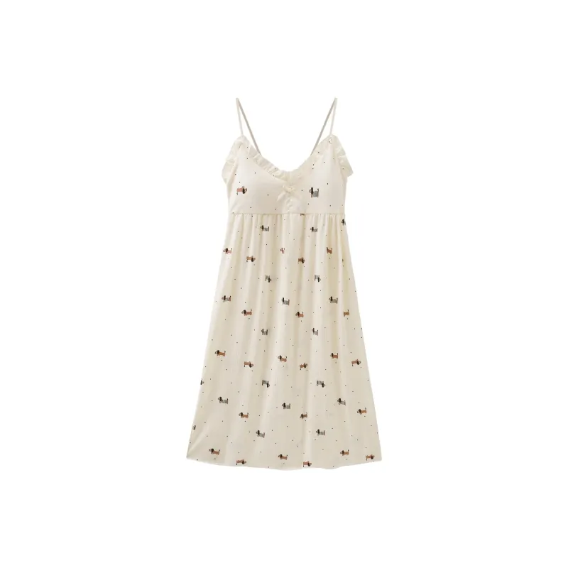 Ta Yan Nightgown Women's Apricot-0
