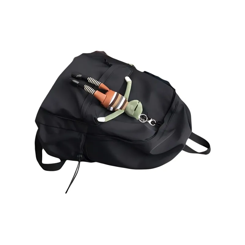 H YXIANG Nylon Backpack Regular Unisex Multicolor-2