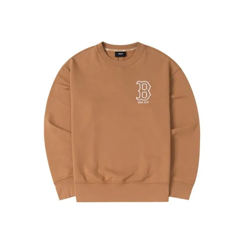 MLB Boston Red Sox Sweatshirt Unisex Dark Beige