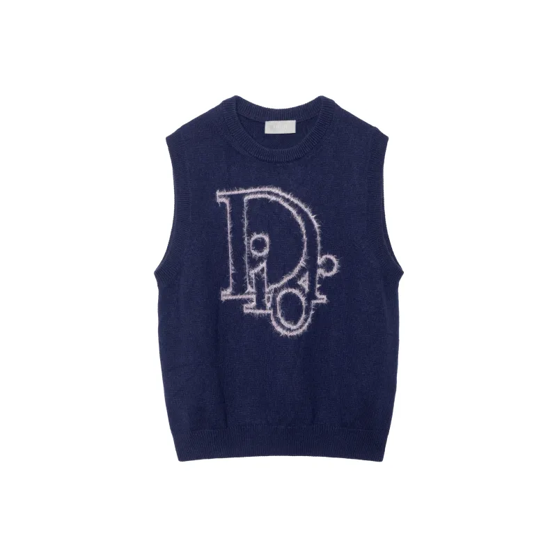 DIOR Cashmere Sweaters Men Blue-0