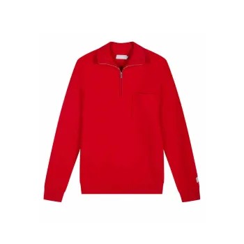 ZIOZIA Sweaters Men Red