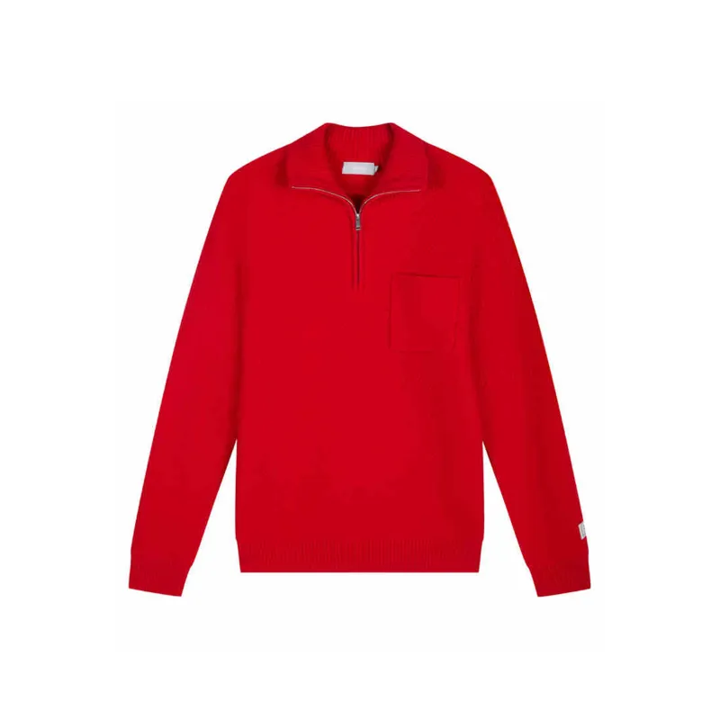 ZIOZIA Sweaters Men Red-0