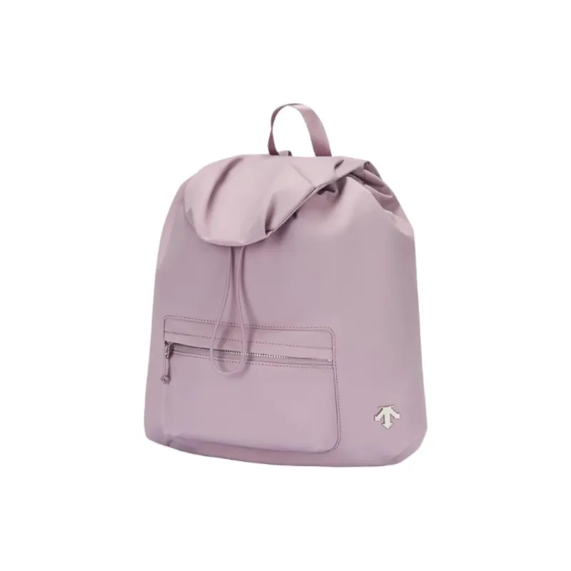 DESCENTE Move Pack Solid Color Backpack Women's Pink-1