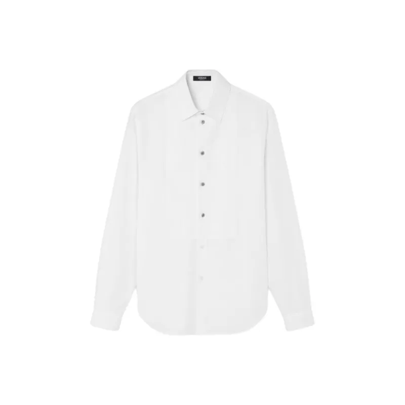 VERSACE Crystal Piqué Shirt-0