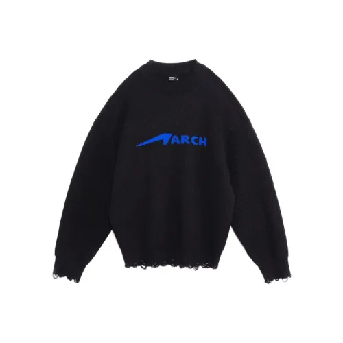 ROARINGWILD ARCH Sweaters Unisex Black