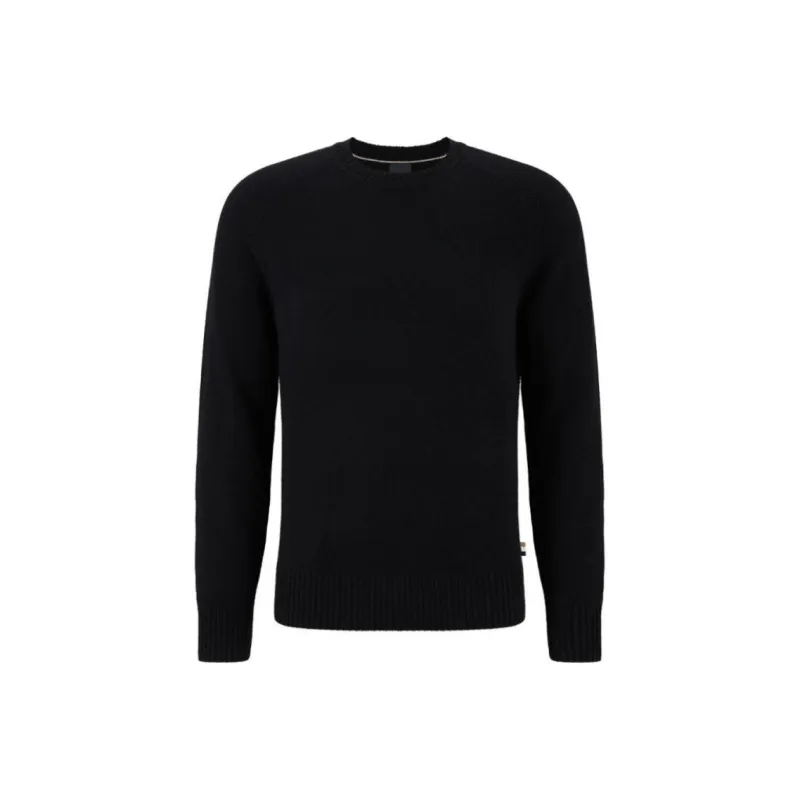 HUGO BOSS FW22 Cashmere Sweater Men's Pitch Black-0