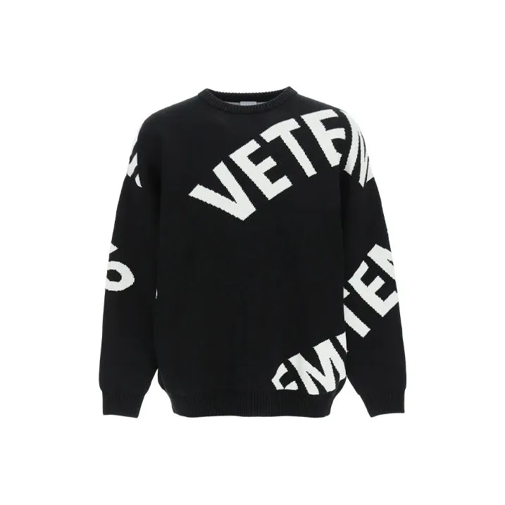 Vetements Allover Logo Knitwear-0