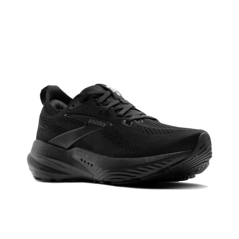 Brooks Glycerin GTS Cushioning, Slip Resistant, And Abrasion Resistant Low Top Casual Running Shoes Unisex Black-2