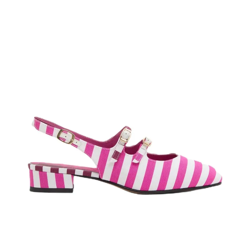 Carel Peche Casual Single Shoes Women's Pink White-1