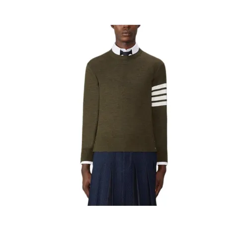 THOM BROWNE 4 Bar Crewneck Pullover