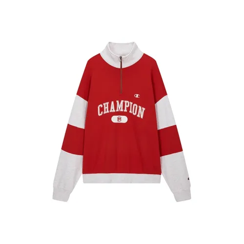 Champion FW24 Field Of Play Sweatshirt Unisex Red