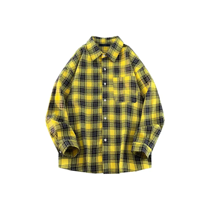 EGOU Long Sleeved Shirts Unisex-7