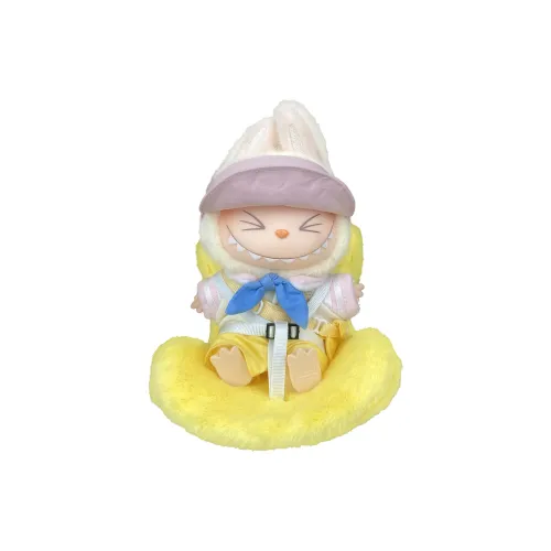[Modified Doll] POP MART Labubu THE MONSTERS Sitting Party Collection Spring Outing, Cute Hang Tag Box 15cm