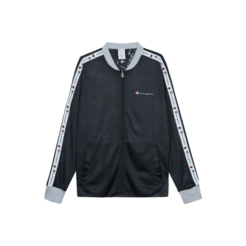 Champion Jacket US Version Unisex Black-0