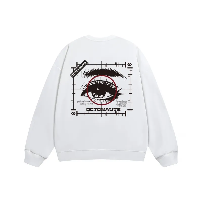 Small Columns Under The Sea Sweatshirt Unisex-2