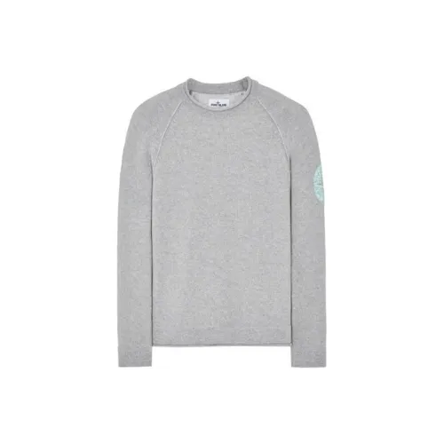 STONE ISLAND Sweaters Men Gray