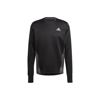 Adidas Free Shipping With AdiClub Own The Run Colorblock Sweatshirt