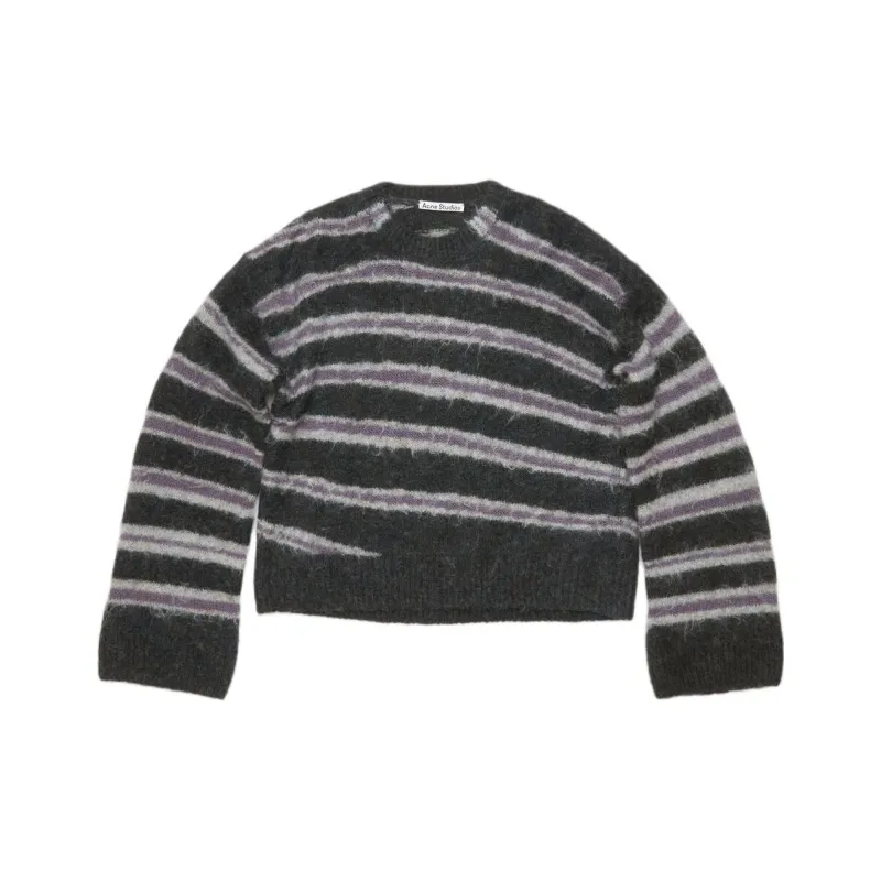 Acne Studios Striped Crewneck Jumper-0