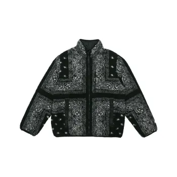 Supreme Reversible Bandana Fleece Jacket