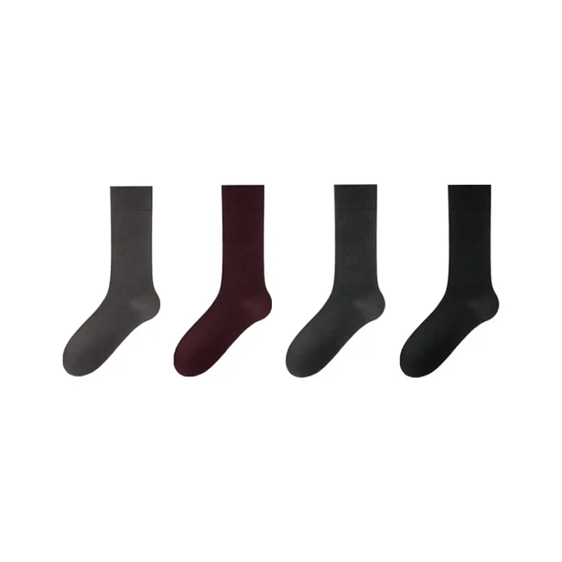 B&C.Room Knee High Socks Men's 4 Pack-8