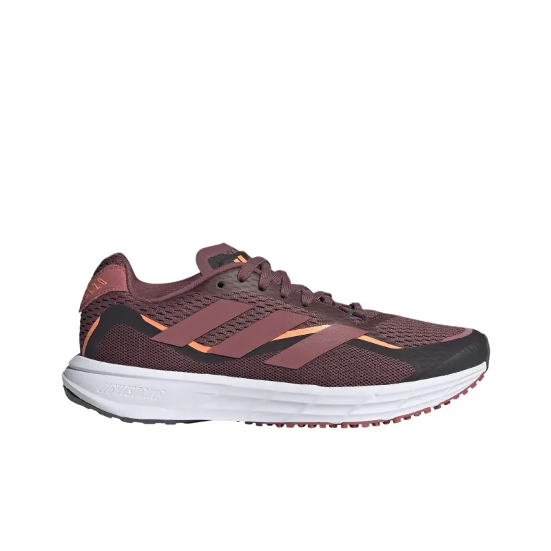 Adidas SL20.3 Anti Slip Wear Resistant Low Top Running Shoes Men's Red Brown-1