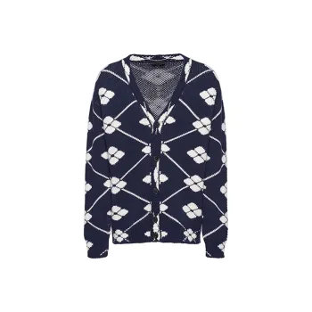 PRADA Cashmere Sweaters Men Blue