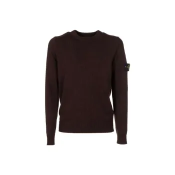 STONE ISLAND Sweaters Men Brown