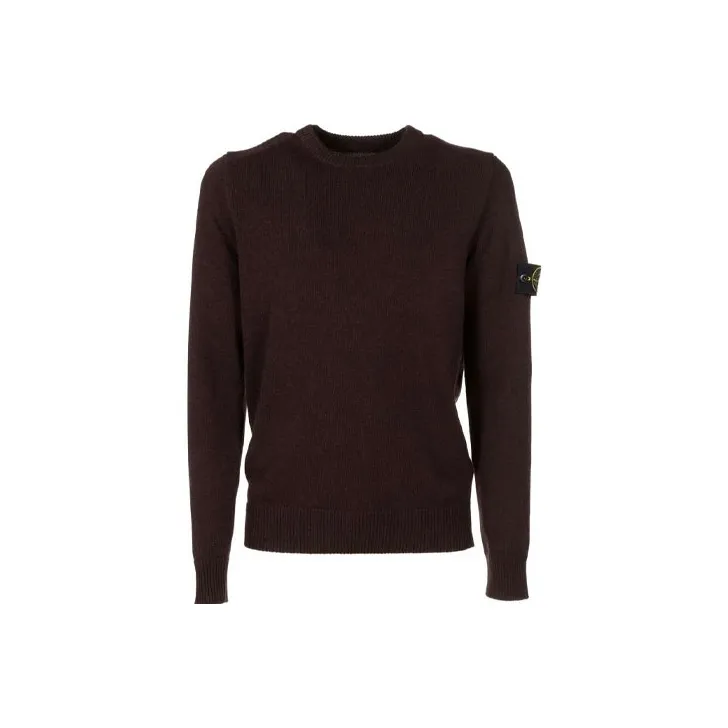 STONE ISLAND Sweaters Men Brown-0