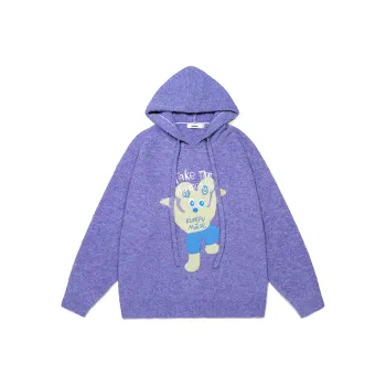Guuka Sweaters Unisex Purple