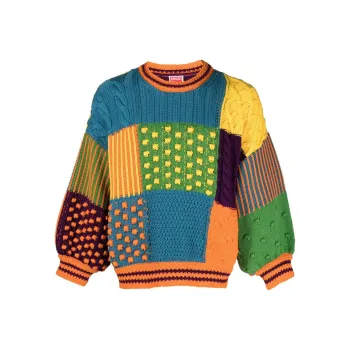 KENZO Paris Psychedelic Cable Jumper