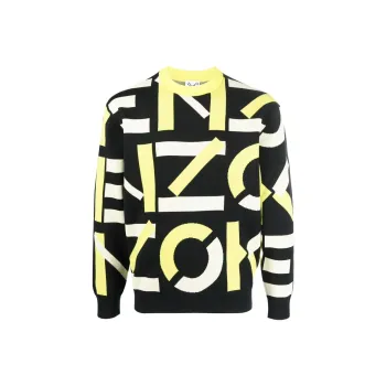 KENZO SS22 Sweater Men's Yellow/Black