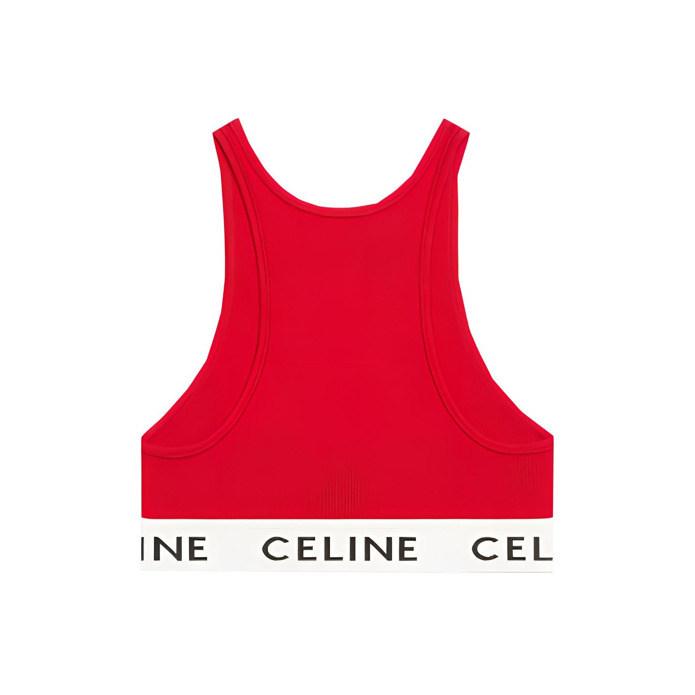 CELINE Tank Tops Women's Red - POIZON