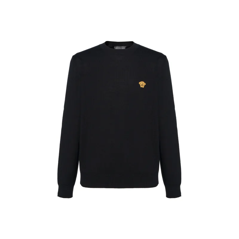 VERSACE FW24 Sweater Men's Black-0